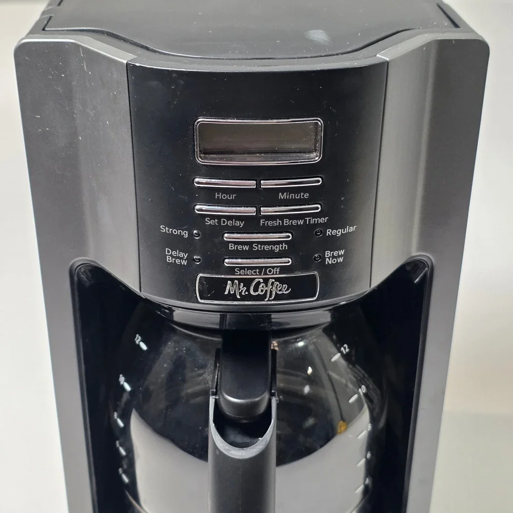 Mr. Coffee Programmable Coffee Maker 12 Cup Black Silver Model‎ BVMC-EHX33BM-NP